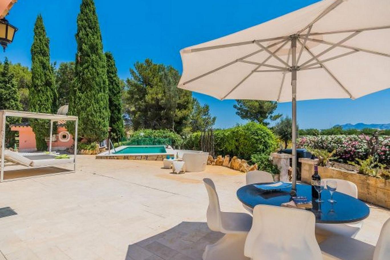 With Private Mountain Ideal Runners Trailers Near Approx 5 Min Walking Beach,property Belong Puerto And * Pollenca